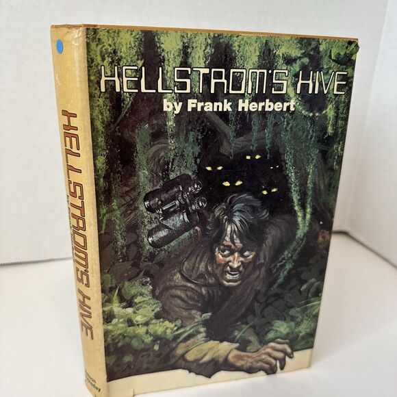Hellstrom's Hive, Frank Herbert 1973, Science Fiction Hardback Book Club VTG - Picture 8 of 8
